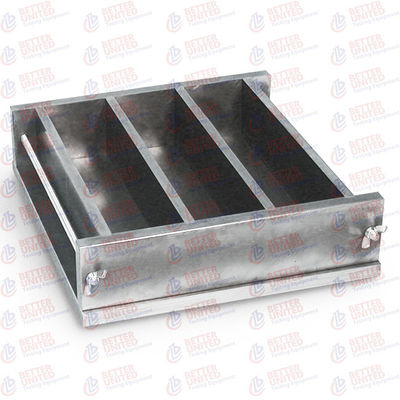 Three Gang Mould Steel Cement Testing Equipment