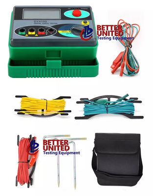 Digital Four Wire Soil Resistivity Tester Automatic Soil Testing Equipment