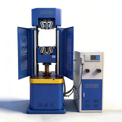 Hidrolik Üniversal Test Makinesi WE Serisi Altı Sütunlu Çift Alanlı ISO ASTM CE WE-100/300/600/1000KN