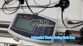 Otomatik üç eksenli test sistemi
